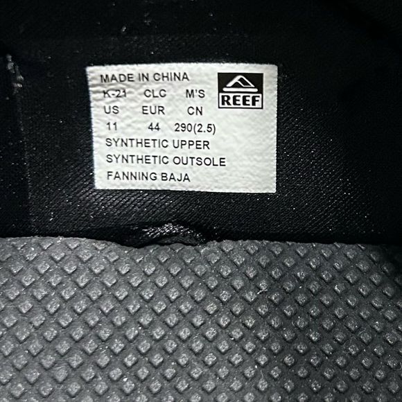 Men's Reef Fanning Baja Sandals - Picture 9 of 10